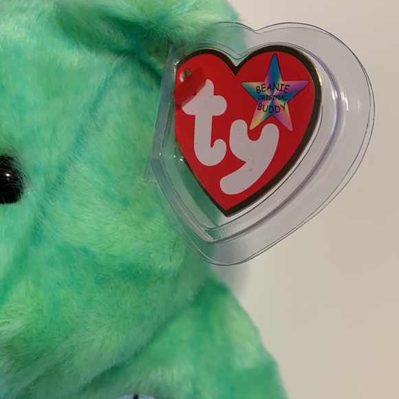 NEW TY Large KICKS BEAR SOCCER 1999. - Picture 2 of 4